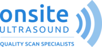 Onsite Ultrasound logo. 